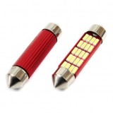 Becuri LED Sofit 41mm 12V/24V, 2.3W, 5600K - Set 2 bucati, Lumina Auto
