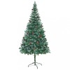 Brad de Crăciun artificial cu conuri de pin, 210 cm