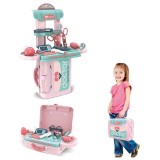 Set de joaca doctor Rovo 975, 3 in 1, 20 piese &ndash; distractie si invatare pentru micii doctori
