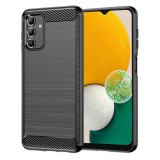 Husa pentru Samsung Galaxy A13 5G / A04s - Techsuit Carbon Silicone - Black