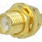 Conector SMA mama, pe cablu, RG174, NP, sertizare, T117704