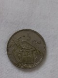 5 pesetas 1957