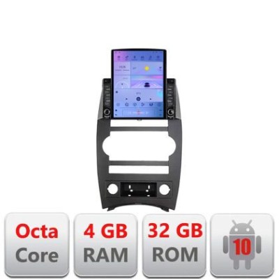 Navigatie Jeep Commander Android radio gps internet Octa Core 4+64 LTE Kit-commander+EDT-E709 CarStore Technology foto