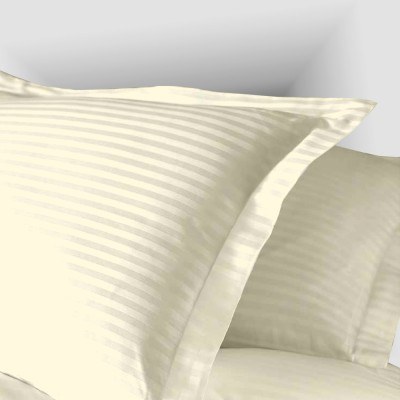 Fata de perna 40x40cm,damasc satinat,100% bumbac,crem-H026 foto