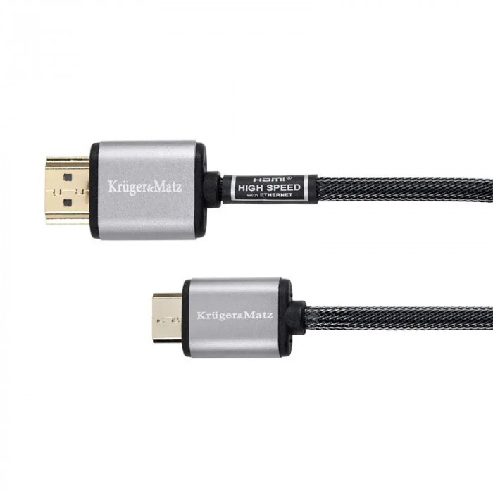 Cablu HDMI A-HDMI C 1.8 m Kruger&amp;Matz