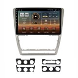 Cumpara ieftin Navigatie dedicata cu Android Skoda Octavia II 2009 - 2013, gri, 8GB RAM, Radio