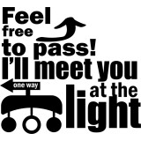 Sticker Auto, Texte, 27 cm, 12244ST-23