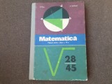 EUGEN RUS A HOLLINGER MATEMATICA MANUAL PENTRU CLASA A VI 1973 CARTONATA