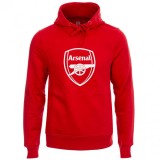 FC Arsenal hanorac de bărbați cu glugă No1 red - M