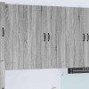 VidaXL Dulap suspendat de bucătărie Gri Sonoma 80 x 31 x 100 cm 885151