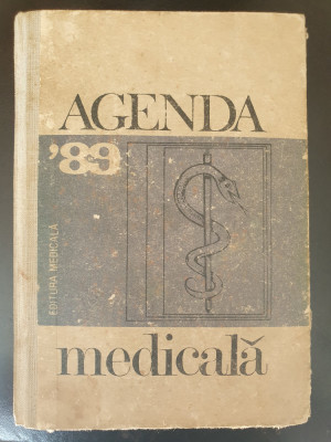 Agenda medicala &amp;#039; 89, 1988, 740 pag foto