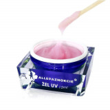 Gel de modelare UV pentru unghii - Jelly Milky Pink, 15ml, MOLLY LAC