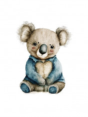 Sticker decorativ Koala, Gri, 73 cm, 3820ST foto