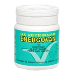 VITAMINE CAINI, PISICI, PASARI, ENERGOVAN 100CP