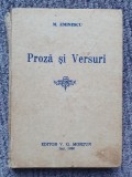 Mihai Eminescu, Proză și versuri, ediția Morțun, 1890, redata Ed Eminescu 1990