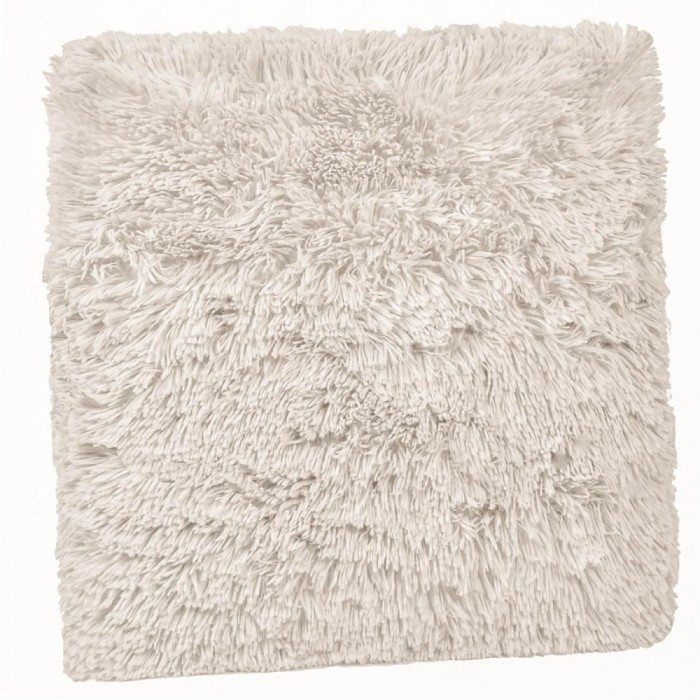 Perna Decorativa de Iarna Shaggy Bej 51x51 cm
