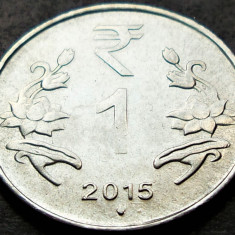 Moneda 1 RUPIE (RUPEE) - INDIA, anul 2015 * cod 3260 B