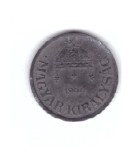 Moneda Ungaria 2 filler/filleri 1944, stare buna, curata, Europa, Zinc