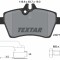 TEXTAR 2407702 Q+ set placute frana,frana disc