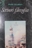SCRISORI FILOZOFICE URMATE DE APOLOGIA UNUI NEBUN