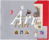 DB Pictura Franta 1999 SS Da Vinci Card intrare Expo Philexfrance MNH 3 poze, Nestampilat