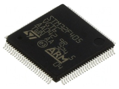 Microcontroler ARM 168MHz LQFP100 1,8-3,6V STM32F405VGT6 foto