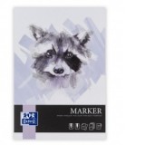 Bloc desen Marker A4 15 file, hartie 180g/mp, colectia Oxford Artistic