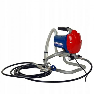 Pulverizator de vopsea, electric, 650 W, 1 L/min, furtun 7.5 m, Dedra foto