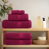 Prosoape de spalare 4 pcs Bordo Bumbac