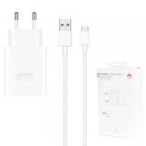 Cumpara ieftin Incarcator pentru Priza, Fast Charging, 22.5W + Cablu Type-C, 5A, 1m Huawei CP404 (HW-100225E00) Alb (Bister Packing)