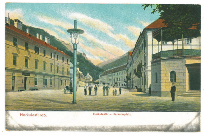 5500 - Baile HERCULANE, Caras-Severin, Romania - old postcard - unused