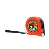 Ruleta cu banda metalica, cu blocare, cu agatatoare, Holzer 63-3016, 3 m