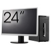Pachet Calculator Second Hand HP ProDesk 490 G3 Tower, Intel Core i5-6400 2.70GHz, 8GB DDR3, 500GB HDD, DVD-ROM + Monitor 24&amp;quot; NewTechnology Media