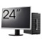 Pachet Calculator Second Hand HP ProDesk 490 G3 Tower, Intel Core i5-6400 2.70GHz, 8GB DDR3, 500GB HDD, DVD-ROM + Monitor 24&amp;quot; NewTechnology Media