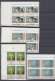 ROMANIA 1982 LP 1059 REPRODUCERI DE ARTA SABIN BALASA SERIA IN BLOCURI DE 4 MNH
