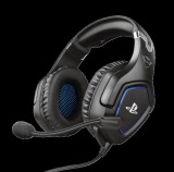 CASTI Trust, &quot;GXT 488 Forze PS4&quot;, cu fir, gaming, utilizare multimedia, smartphone, microfon pe brat, conectare prin Jack 3.5 mm, negru, &quot;TR-23530&quot;, (
