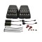 Set lampa semnalizare fata fata MERCEDES Clasa G (W461/W463) 09.1989-09.2018, partea stanga, LED; negru; TUNING,