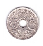 Moneda Franta 25 centimes 1918, stare foarte buna, curata, Europa, Cupru-Nichel