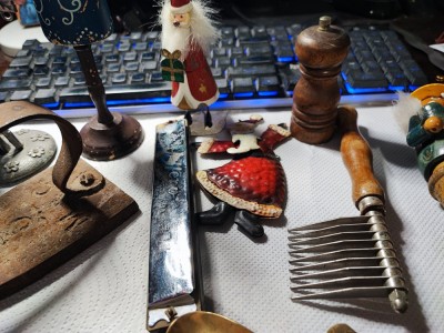 Lot vintage de 15 obiecte foto