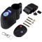 Alarma pentru bicicleta SpectrumPoint&reg;, telecomanda, senzor de miscare, ABS, 105dB, negru
