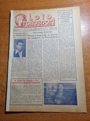 Loto pronosport 22 mai 1961-fotbalul in regiunea bacau foto