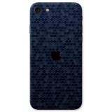 Cumpara ieftin Set Folii Skin Acoperire 360 Compatibile cu Apple iPhone 7 (Set 2) - ApcGsm Wraps HoneyComb Blue, Albastru, Oem