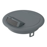 Capac rabatabil iesire cabluri 7405082, 140 x 40 mm, gri