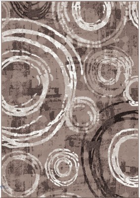 Covor Model Mira 24010-132, Marime 50 x 80 cm, Maro, Inaltime Fir 6 mm, Antialergic, Polipropilena, Living, Dormitor, Sufragerie, Birou foto