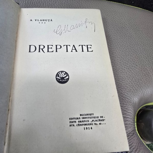 Dreptate - A. Vlahuta