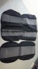 Huse Scaune Auto Buss 2+1 Universal, Negru/Gri, Poliester. Huse Protectie Interior