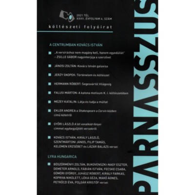 Parnasszus k&amp;ouml;lt&amp;eacute;szeti foly&amp;oacute;irat - 2021. t&amp;eacute;l foto