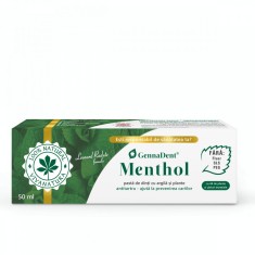 Pasta de dinti GennaDent Menthol, 50ml, VivaNatura foto