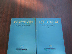 DOSTOIEVSKI - CRIMA SI PEDEAPSA ( 2 volume ) * foto