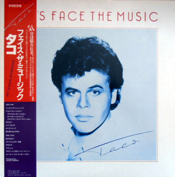 Vinil &quot;Japan Press&quot; Taco &ndash; Let&#039;s Face The Music (VG+)